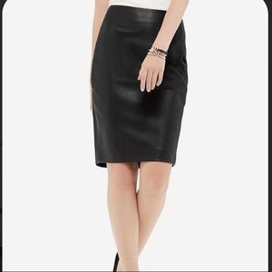 NWT Limited Faux-Leather Pencil Skirt